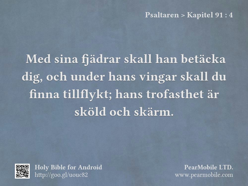 Psaltaren, Kapitel 91:4